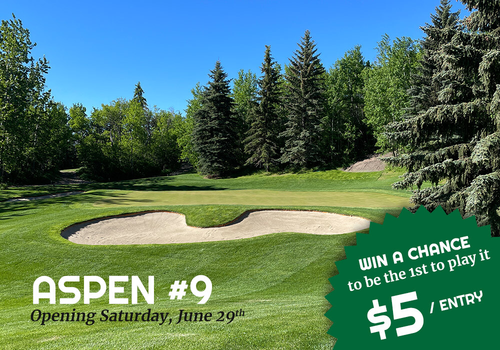 Aspen 9 Opening Day Announcement - Innisfail Golf Club - Alberta