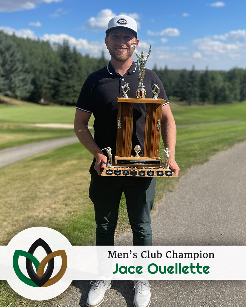 Men's Club Champion - Jace Ouellette