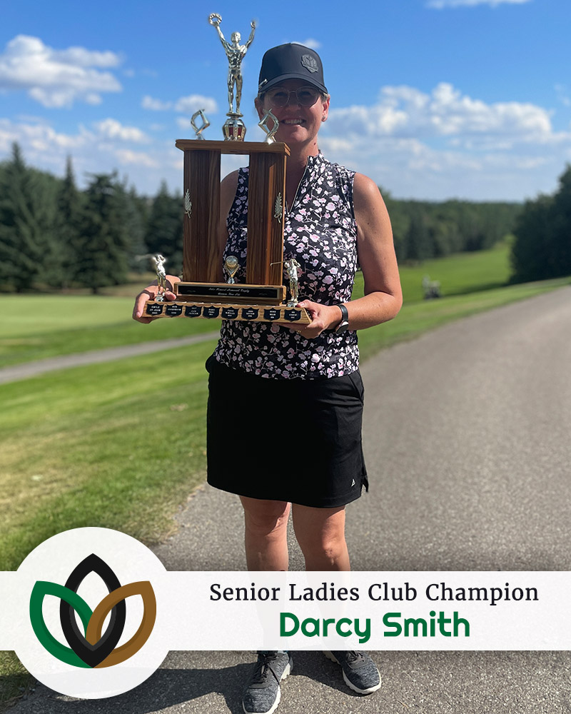 Senior Ladies Club Champion - Darcy Smith