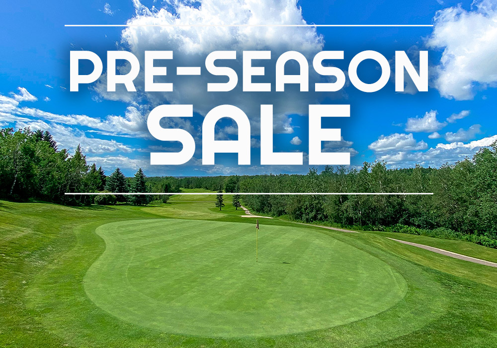 Preseason Pro Shop Sale & Grip Sale - Innisfail Golf Club - Alberta